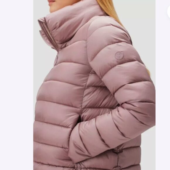 NWT Save the Duck Women's Elsie Puffer Jacket In Misty Rose sz Large - Picture 4 of 4